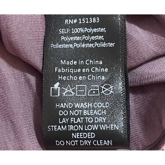 Anthropologie Current Air Purple Short Flutter Sleeve NWT Size Medium - Picture 5 of 12